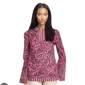 TORY BURCH Stephanie Tunic Top - 0